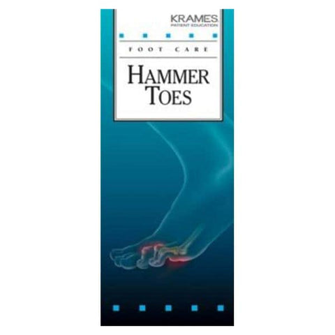 Krames Communications Brochure Educational Hammer Toes 50/Package - 9356