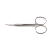 Sklar Instruments Scissors Iris Econo 4-1/2" Sharp/Sharp Smooth Curved SS Disposable 25/Bx - 96-2507