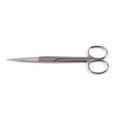 Sklar Instruments Scissors Operating Econo 5-1/2" Sharp/Sharp Smooth Straight SS Disposable 25/Bx - 96-2523