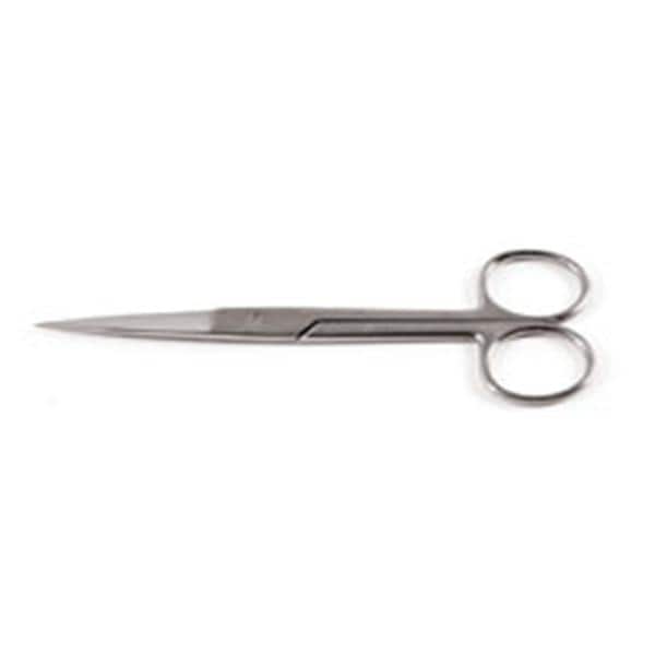 Sklar Instruments Scissors Operating Econo 5-1/2" Sharp/Sharp Smooth Straight SS Disposable 25/Bx - 96-2523