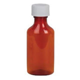 Apothecary Products Vial Medicine Ezy-Dose Plastic 2oz Amber 132/Ca - 30680