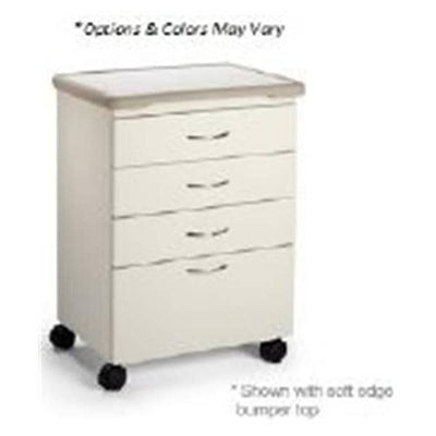 Midmark Corporation Cabinet Treatment Kydex 18" Mobile/3" Lock Caster (3) 4 Drwr/(1) 8 Drwr Lk Each - M41C.216.KCN