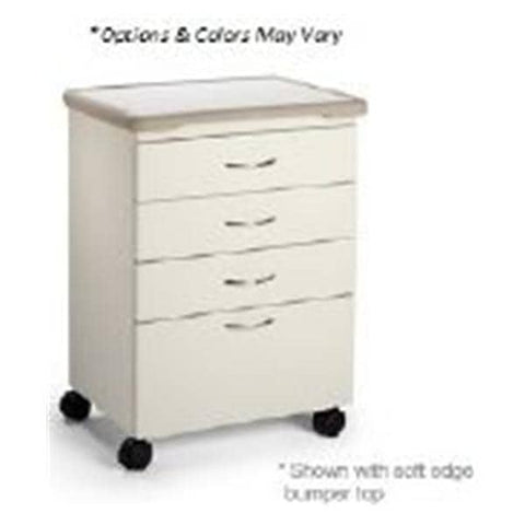 Midmark Corporation Cabinet Treatment Kydex 18" Mobile/3" Lock Caster (3) 4 Drwr/(1) 8 Drwr Lk Each - M41C.216.KCN