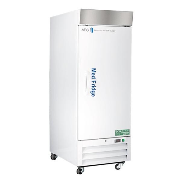 American BioTech Supply(ABS) Rfrgrtr Pharma/Vax Premier MedFridge 26cf 1 Sld Swng Dr 2 to 8C Cycl Dfrst Each - PH-ABT-HC-S26S