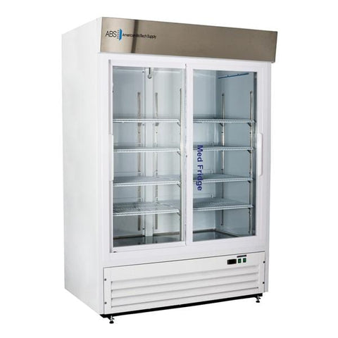 American BioTech Supply(ABS) Rfrgrtr Pharma/Vax Premier MedFridge 47cf 2 Gls Swng Drs 2 to 8C Cycl Dfrst Each - PH-ABT-HC-S47G