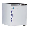 American BioTech Supply(ABS) Refrigerator Laboratory Premier MedFridge 1 Cu Ft 1 Solid Swing Door 2 to 8C Each - PH-ABT-HC-UCFS-0104