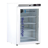 American BioTech Supply(ABS) Refrigerator Laboratory Premier 2.5 Cu Ft 1 Gls Swng Dr 2 to 8C Mnl Dfrst Each - PH-ABT-HC-UCFS-0204G