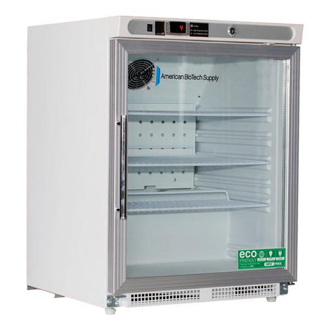 American BioTech Supply(ABS) Refrigerator Laboratory Premier 4.6 Cu Ft 1 Gls Swng Dr 2 to 8C Mnl Dfrst Each - ABT-HC-UCBI-0404G-ADA