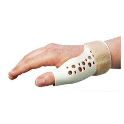 Orthoamerica Products Splint Spica Freedom Wrist/Thumb Plastic Beige/White Size Medium Left Each - 510858/NA/LM