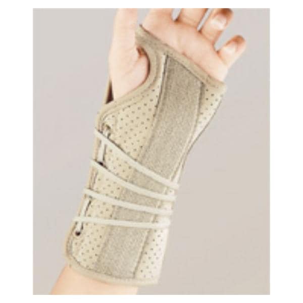 Fla Orthopedics Inc Brace Immobilizer Soft Fit Wrist Suede Beige Size Medium Right Each - 22-150MDBEG