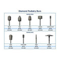 Dedeco International Inc Bur Podiatry Olive Shape Diamond Each - 2777