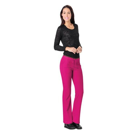 HeartSoul Pant Scrub 95% Polyester / 5% Spandex HeartSoul W Blk Md Non Reversible 4Pckt Each - 20110-BCKH-M