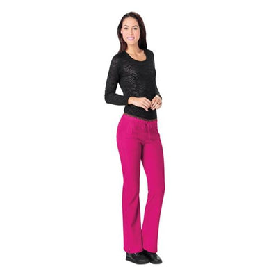 HeartSoul Pant Scrub 95% Polyester / 5% Spandex HeartSoul W Nvy Lg Non Reversible 4Pckt Each - 20110-NAYH-L