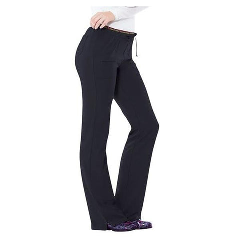 HeartSoul Pant Scrub 95% Polyester / 5% Spandex HeartSoul W Pwtr Sm NRvrsbl 4Pckt Each - 20110-PEWH-S