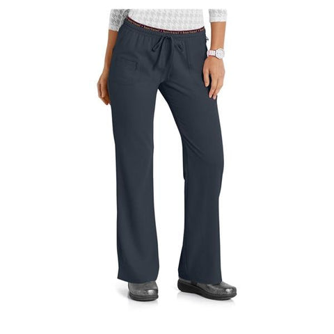 HeartSoul Pant Scrub 95% Polyester / 5% Spandex HeartSoul W Pwtr 2XL NRvrsbl 4Pckt Each - 20110-PEWH2X