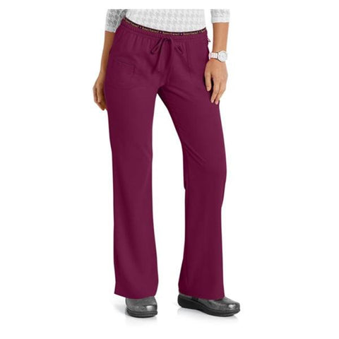 HeartSoul Pant Scrub 95% Polyester / 5% Spandex HeartSoul W Wn Sm Pet NRvrsbl 4Pckt Each - 20110PWINH-S