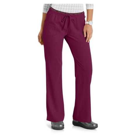 HeartSoul Pant Scrub 95% Polyester / 5% Spandex HeartSoul W Wn 2XL Pet NRvrsbl 4Pckt Each - 20110PWINH2X