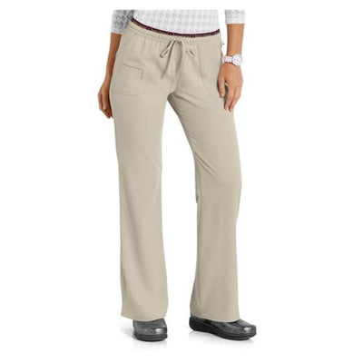 HeartSoul Pant Scrub HeartSoul Womens 2X Large Tall Khaki Each - 20110TKHAH-L