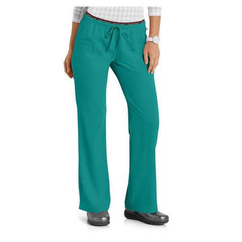 HeartSoul Pant Scrub HeartSoul Womens X-Small Tall Teal Each - 20110TTEAHXS