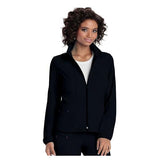 HeartSoul Jacket Warm-Up 95% Polyester / 5% Spandex Fine Dobby HeartSoul Womens Blk XL Each - 20310-BCKHXL