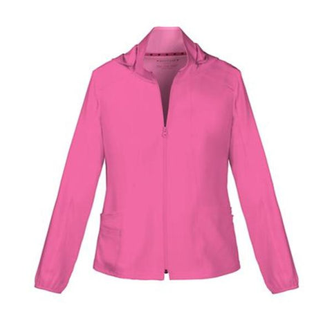 HeartSoul Jacket Warm-Up 95% Polyester / 5% Spandex Fine Dobby HeartSoul Womens Pink Lg Each - 20310-PNKH-L
