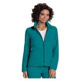 HeartSoul Jacket Warm-Up 95% Polyester / 5% Spandex Fine Dobby HeartSoul Womens Teal Md Each - 20310-TEAH-M