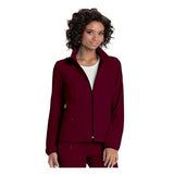 HeartSoul Jacket Warm-Up 95% Polyester / 5% Spandex Fine Dobby HeartSoul Womens Wine XL Each - 20310-WINHXL
