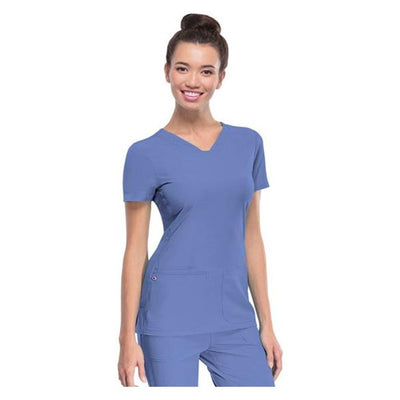 HeartSoul Shirt Scrub HeartSoul 20710 Womens Medium Ceil Each - 20710-CILH-M