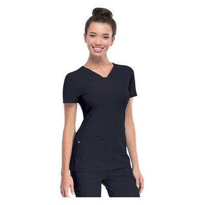 HeartSoul Shirt Scrub HeartSoul 20710 Womens 2X Large Pewter Each - 20710-PEWH2X