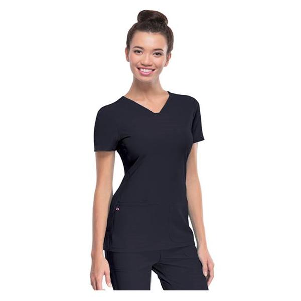 HeartSoul Shirt Scrub HeartSoul 20710 Womens 3X Large Pewter Each - 20710-PEWH3X