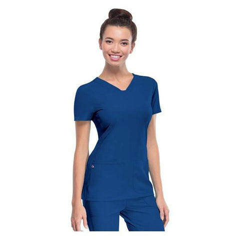 HeartSoul Shirt Scrub HeartSoul 20710 X-Large Royal Blue Each - 20710-ROYHXL