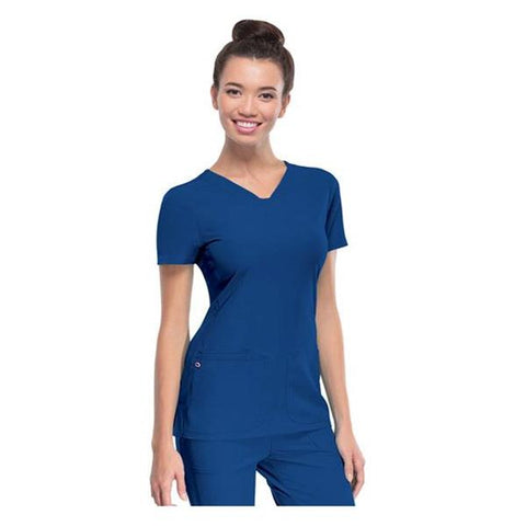 HeartSoul Shirt Scrub HeartSoul 20710 Womens 2X Small Royal Blue Each - 20710ROYHXXS