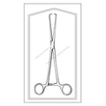 Sklar Instruments Forcep Tenaculum Schroeder 10" Pointed Tip Straight SS Disposable 50/Ca - 96-2626
