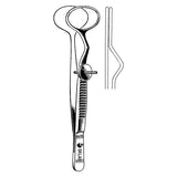 Sklar Instruments Forcep Tissue Francis 3-3/4" 1 Side Fenestrated Smooth Straight SS Each - 66-1255