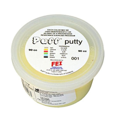 DEPCO Putty Exercise Puff LiTE Yellow X-Soft Each - 10-1411