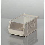 Health Care Logistics Bin Storage Super Tough 7x4x3" Specify Color Plastic W/ Clr Ld/Lbl Hldr Eachch - 1673B