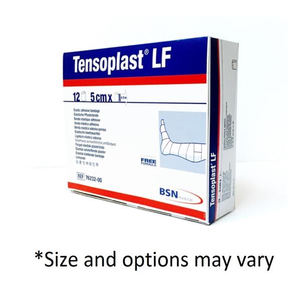 BSN Medical, Inc Bandage Tensoplast Elastic 4"x4.9yds LF White 12/Case - 7623202