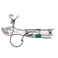 ACE Surgical Supply Immobilizer Adult Elbow Size 11" Each - 8372160