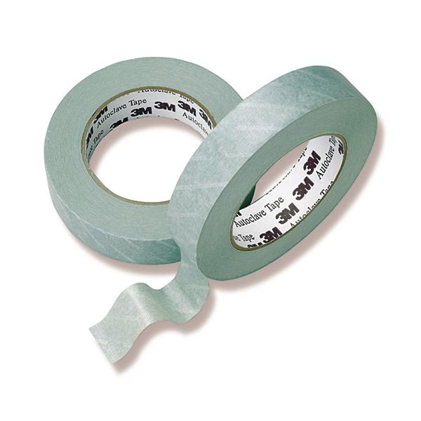 3M Medical Products Indicator Tape Comply 60 yd x 0.94 in For Sterilization Grn No Md frm Ltx 20/Ca - 1355-24MM