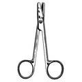 Sklar Instruments Scissors Wire Cutting Econo 4-1/2" Blunt/Blunt Serrated Straight SS Each, 12 Each/BX - 21-363