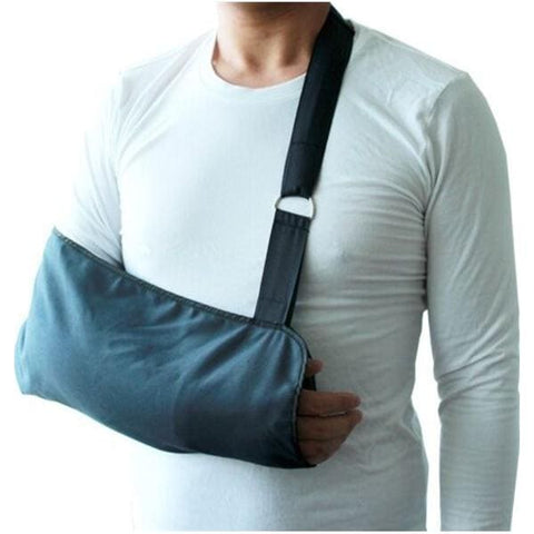 Elite Sling Arm Canvas 13-14" Blue Size Medium Each - Orthopaedics, Inc - 34024