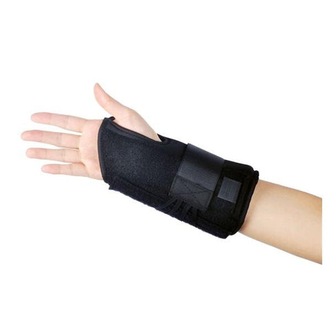 Elite Brace Lacer Wrist Memory Foam Black Size 8" Left Each - Orthopaedics, Inc - 32000-L