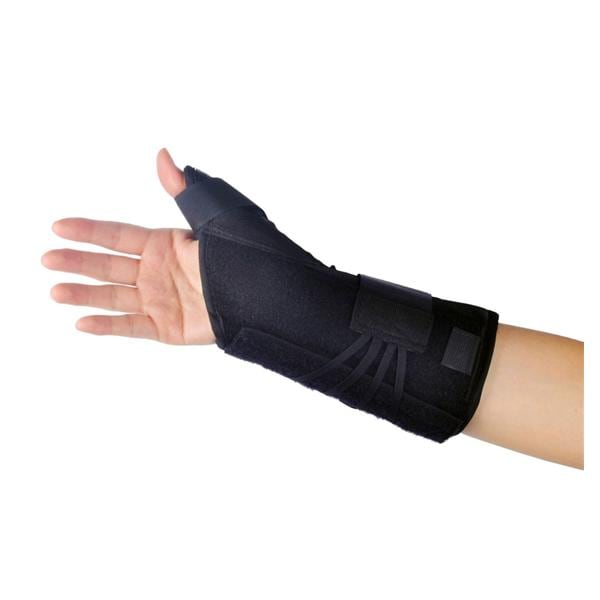 Elite Brace Lacer Thumb Memory Foam Black Size 8" Right Each - Orthopaedics, Inc - 32100-R