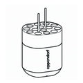 Eppendorf North America Bucket Adapter For Eppendorf S-4-72 Each - 5804789008