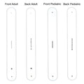 Good Stick Fixation Calibrated Durable Printing Detailed White 4/Bag - Lite Co - 542055