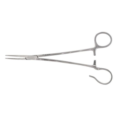 BR Surgical, LLC Forcep Tonsil Schnidt 7-1/2" One Ring Open Serrated Curved Each - BR50-18719