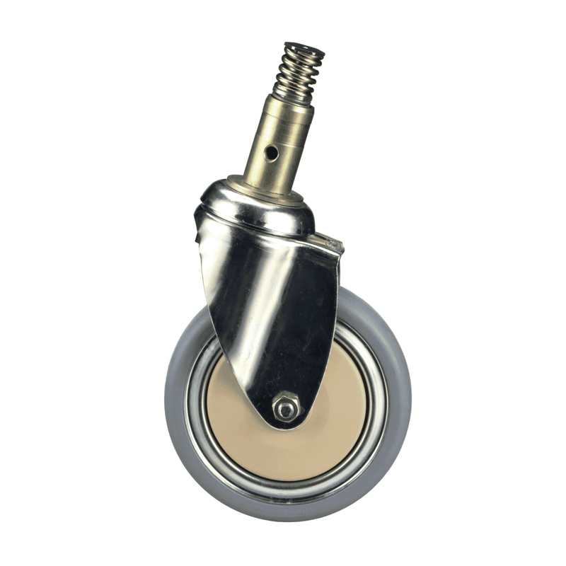 Hillrom 5" Brake Caster, Rubber - 126338