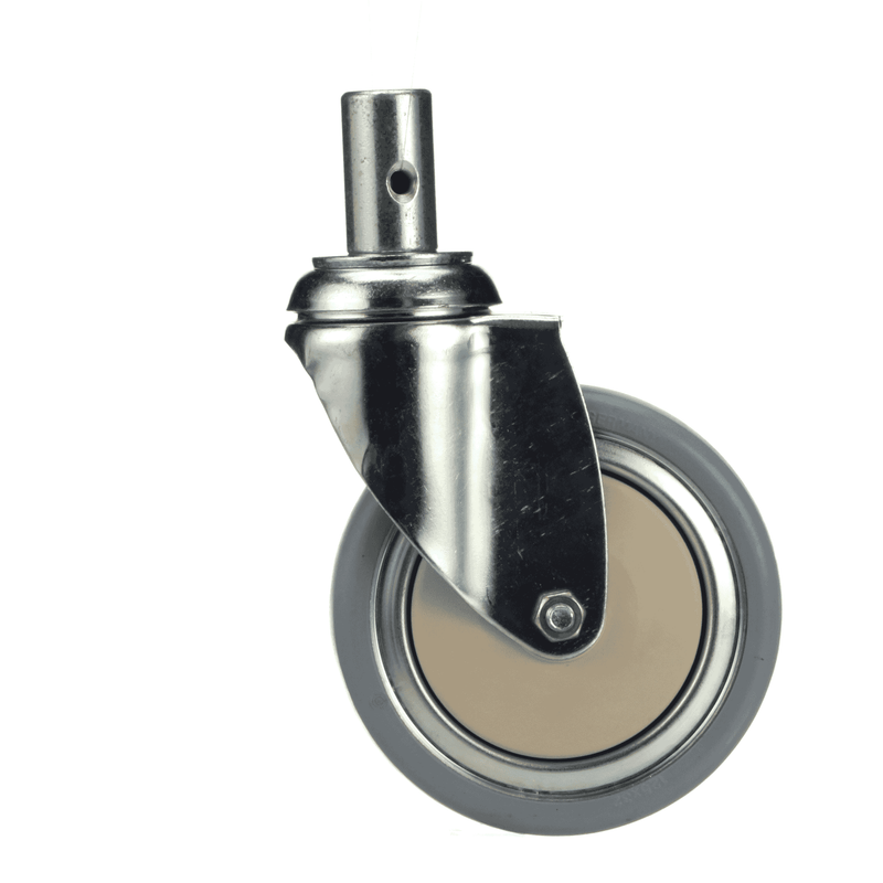 Hillrom 5" Swivel Caster, Rubber - 126342