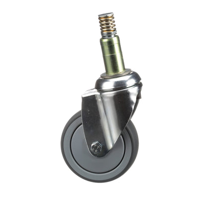 Hillrom4" Brake/Steer Caster, Santoprene - 126344