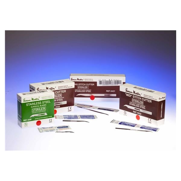 Swann Morton Ltd. Cutter Stitch Swann Morton _ Stainless Steel Disposable 100/Bx - SM0422